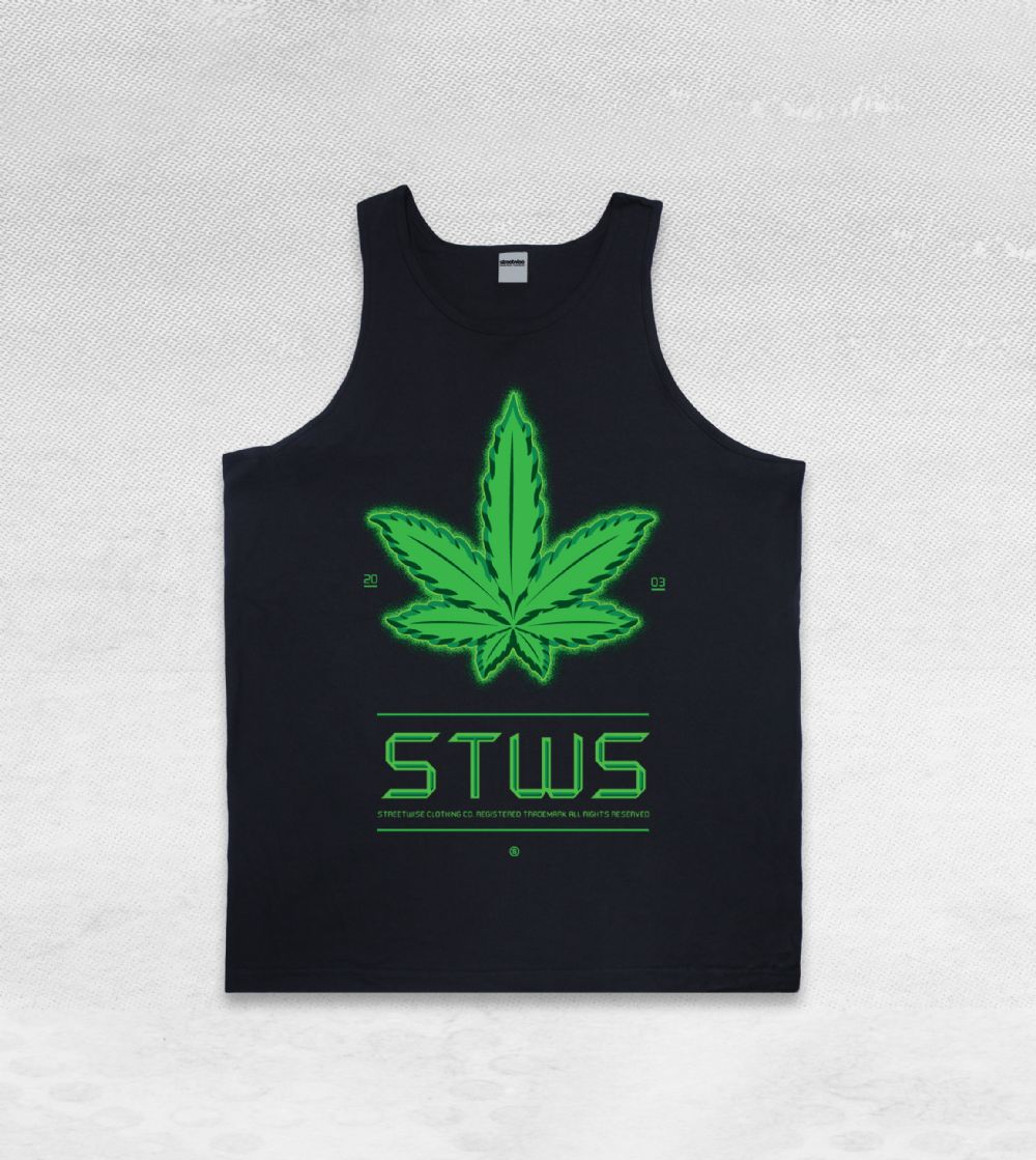 Chronic tank top (black)